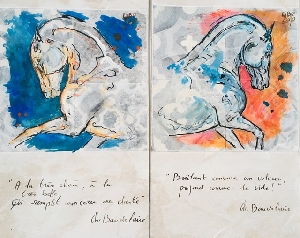 Série petits Azulejos Dessins - Etudes - Graziella Bordignon